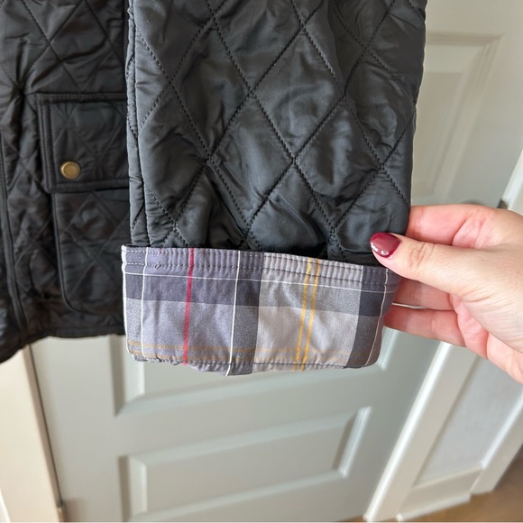 NWT Barbour Beadnell Polarquilt Jacket Black Plus Size - Picture 4 of 5